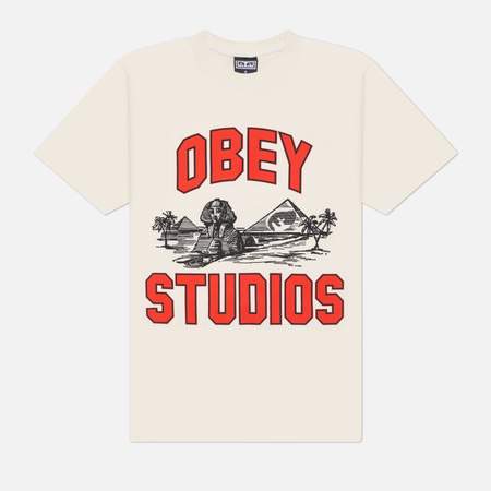 Мужская футболка OBEY Cairo, цвет белый, размер XXL