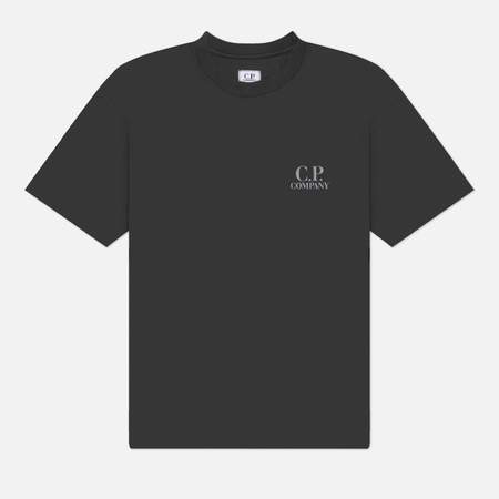 Мужская футболка C.P. Company 30/1 Jersey Short Sleeve Comfort, цвет чёрный, размер M