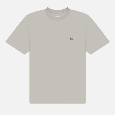 Мужская футболка C.P. Company 30/1 Jersey Goggle Regular Fit, цвет серый, размер XXL