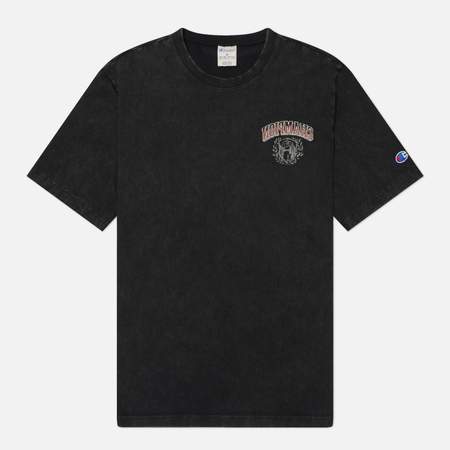 Мужская футболка Champion Reverse Weave Pinnacle Heavyweight Cotton Graphic 2, цвет чёрный, размер S