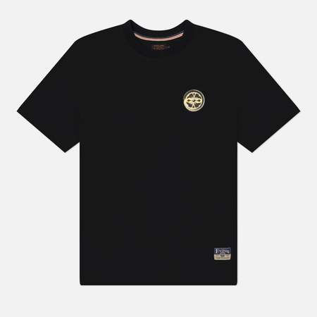 Мужская футболка Evisu Heritage Multi-Pocket Foil Print, цвет чёрный, размер M
