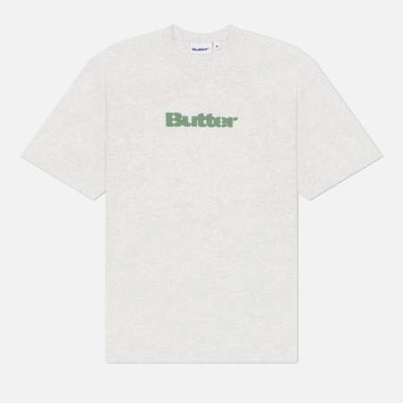 Мужская футболка Butter Goods Stencil Logo, цвет серый, размер XXL
