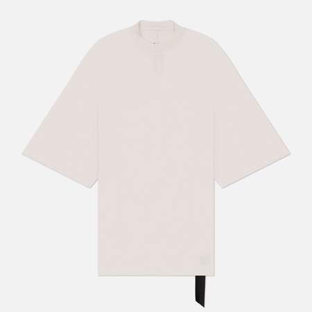 Мужская футболка Rick Owens DRKSHDW Temple Tommy Medium Weight Cotton Jersey, цвет белый