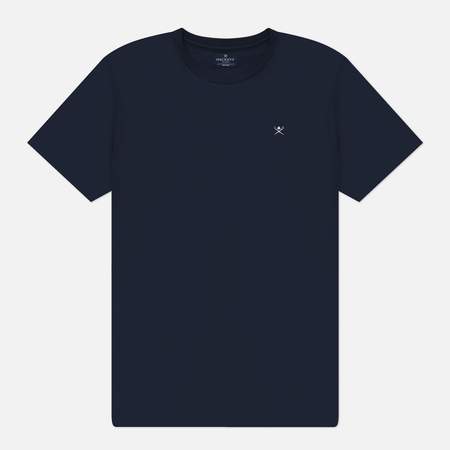 Мужская футболка Hackett Classic Embroidered Icon Logo, цвет синий, размер L