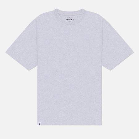 Мужская футболка Edwin Oversize Basic, цвет серый, размер L