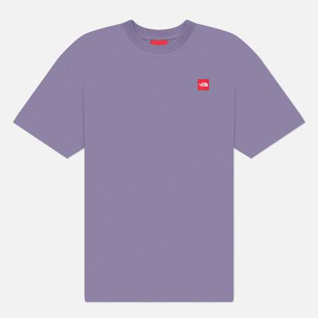 Мужская футболка The North Face TNF Red Box, цвет фиолетовый, размер L