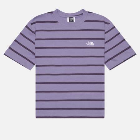Женская футболка The North Face Vista Stripe, цвет фиолетовый, размер L