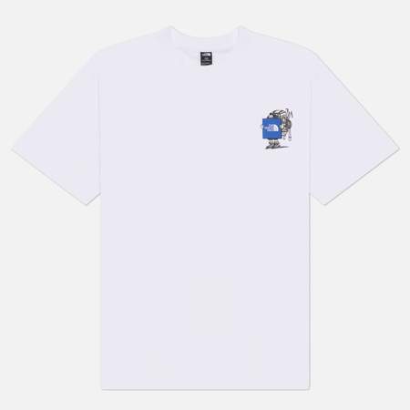 Мужская футболка The North Face Gear Up Get Out Relaxed, цвет белый, размер L