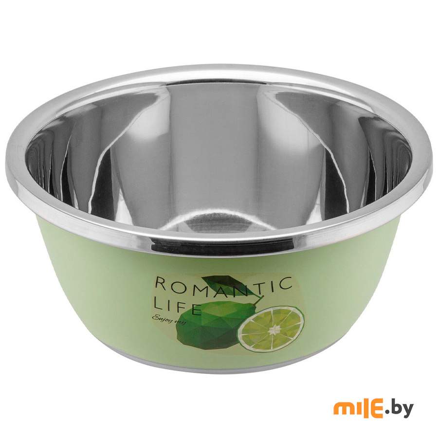 Миска для взбивания из нержавеющей стали Perfecto linea Romantic life (24-012421) 24 см