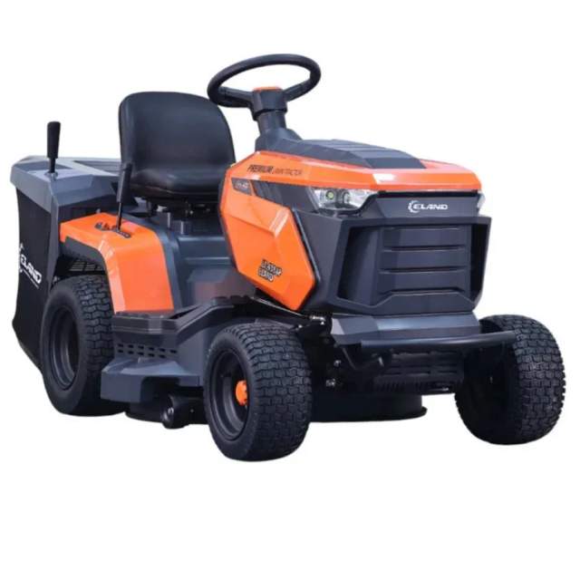 Газонокосилка бензиновая самоходная с сиденьем (райдер) ELAND LT-4384P