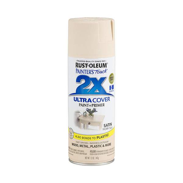 Краска акрило-алкидная Rust-Oleum Painters Touch Ultra Cover 2X 249073 полуматовая (слоновая кость)