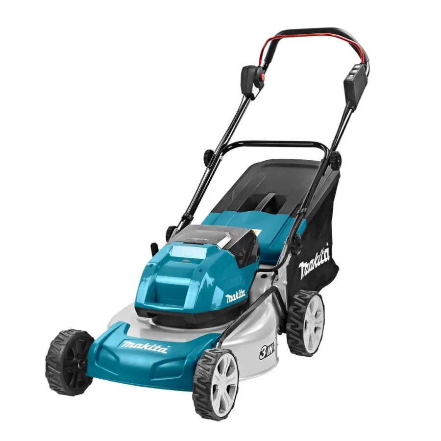 Газонокосилка аккумуляторная Makita DLM460PT2