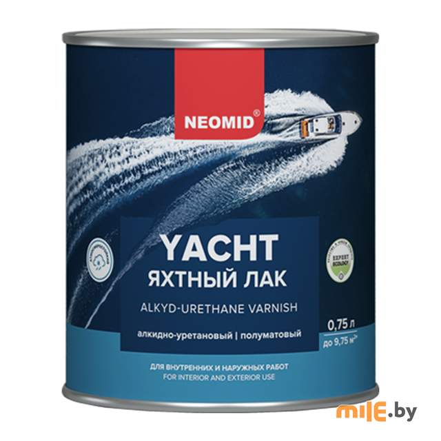 Лак яхтный Neomid Yacht полуматовый 0,75 л