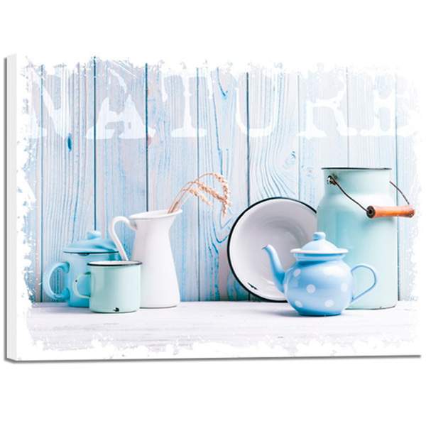 Репродукция на холсте Styler 60x80 см Blue Nature CA-01174