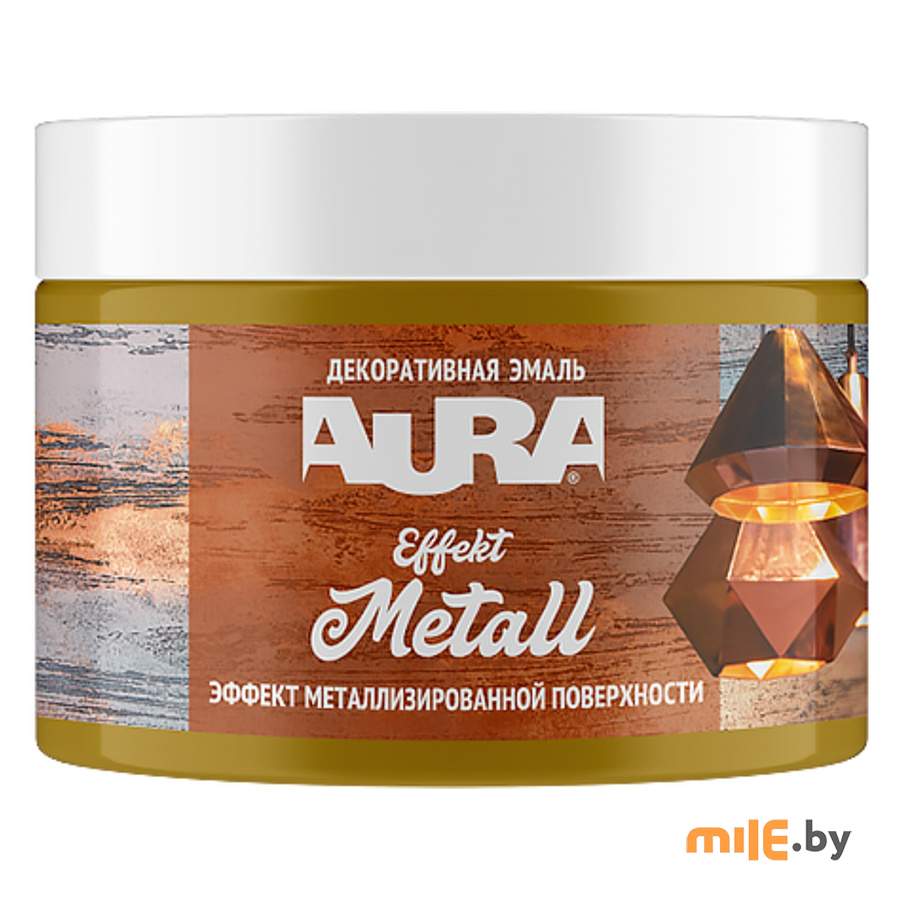 Эмаль декоративная Aura Effekt Metall бронза 0,25 кг