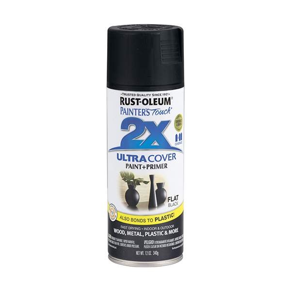 Аэрозольная краска Rust-Oleum Painters Touch 249127 340 мл (чёрный)