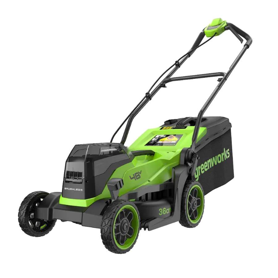 Газонокосилка аккумуляторная Greenworks 24V*2 GD24X2LM361 (без АКБ и ЗУ) 36 см б/щ 2520707