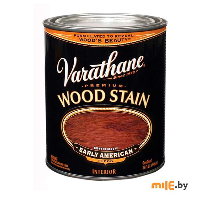 Морилка Varathane Premium Wood Stain 0,946 л (ранняя америка)