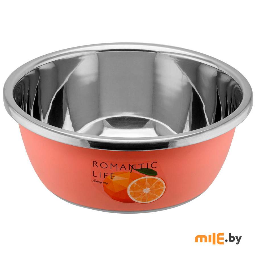Миска для взбивания из нержавеющей стали Perfecto linea Romantic life (24-012628) 26 см