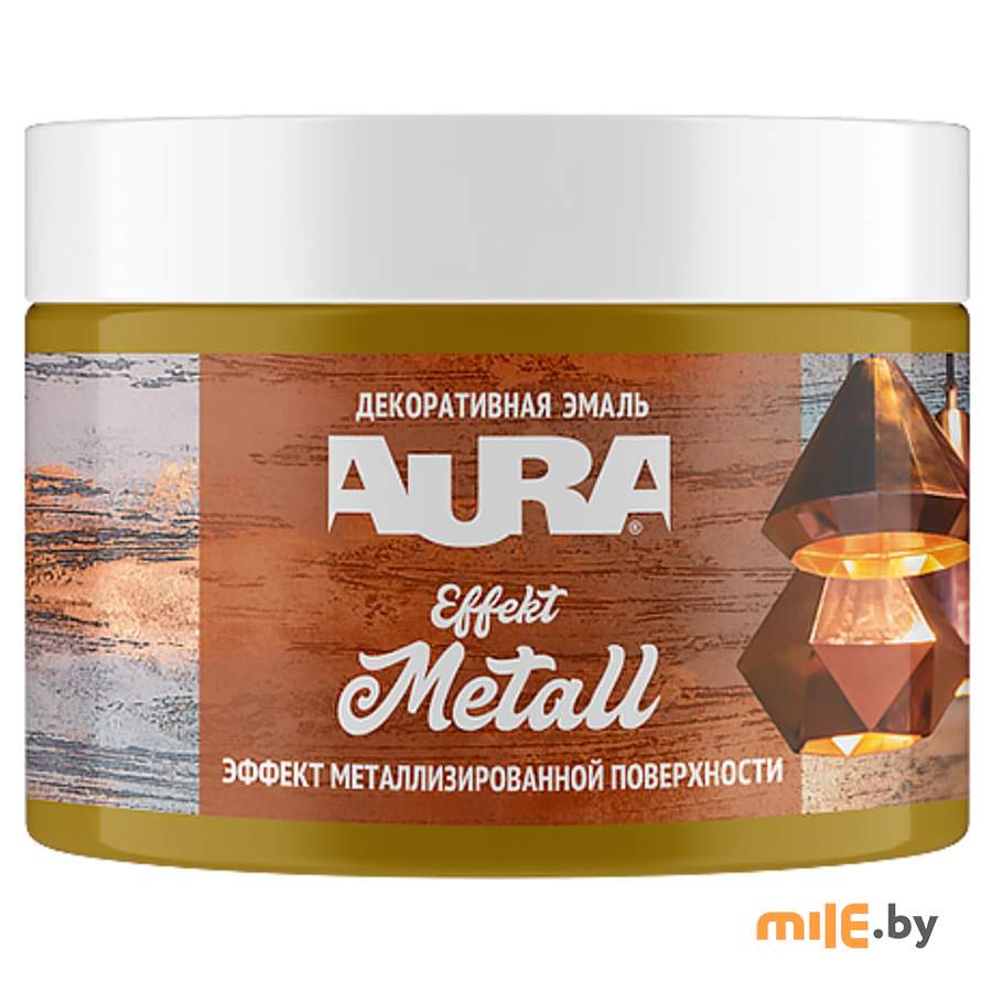 Эмаль декоративная Aura Effekt Metall жемчуг 0,25 кг