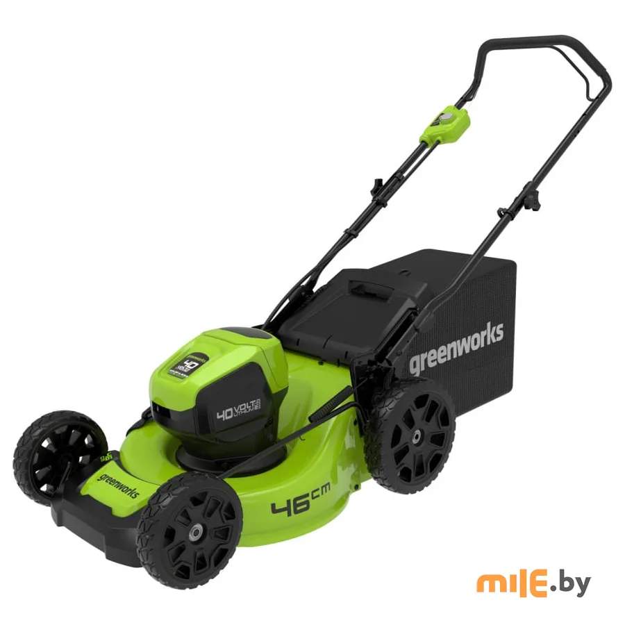 Газонокосилка аккумуляторная Greenworks GD40LM46HP (2514407UB) c 1хАКБ 4 Ач и ЗУ