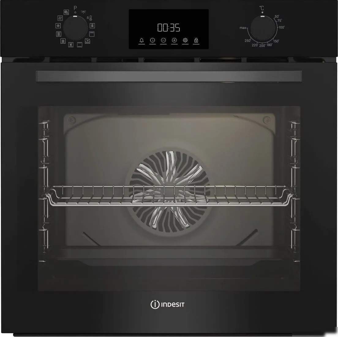 Электрический духовой шкаф Indesit IBFTE 3844 BL