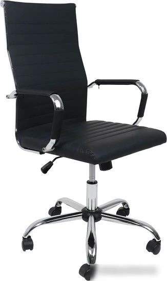 Кресло AksHome Elegance Light Eco (черный)