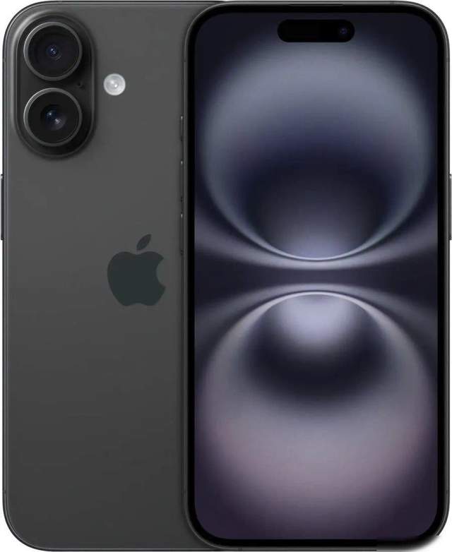 Телефон Apple iPhone 16 128GB (черный)