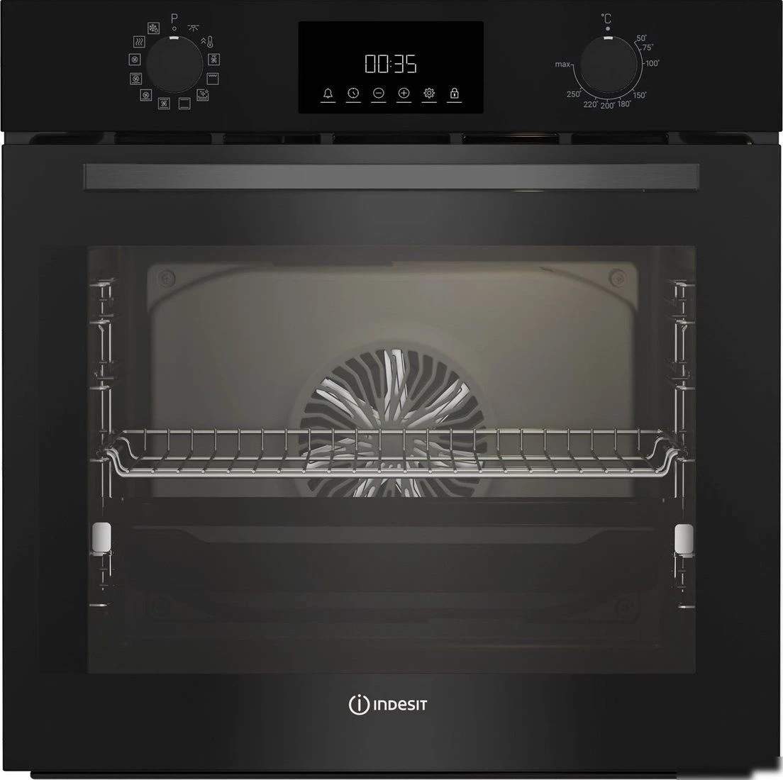 Электрический духовой шкаф Indesit IBFTE 3841 BL