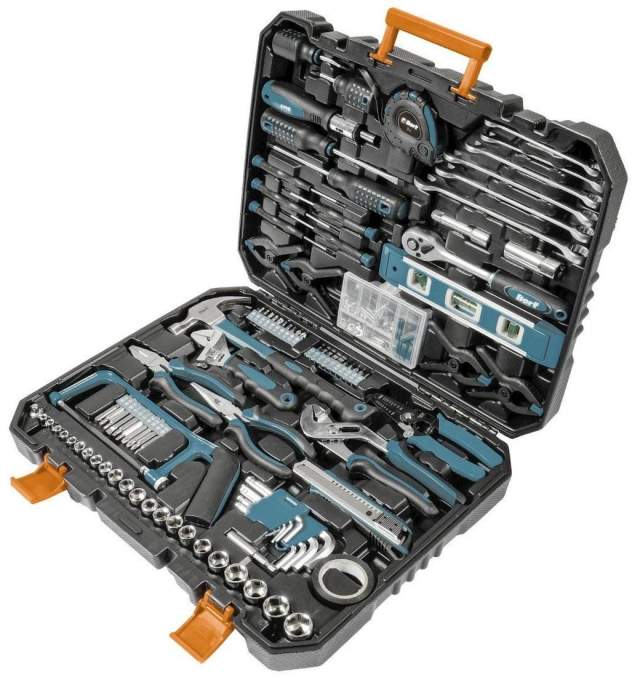 Набор домашнего мастера Bort BTK-168 (168 предметов)