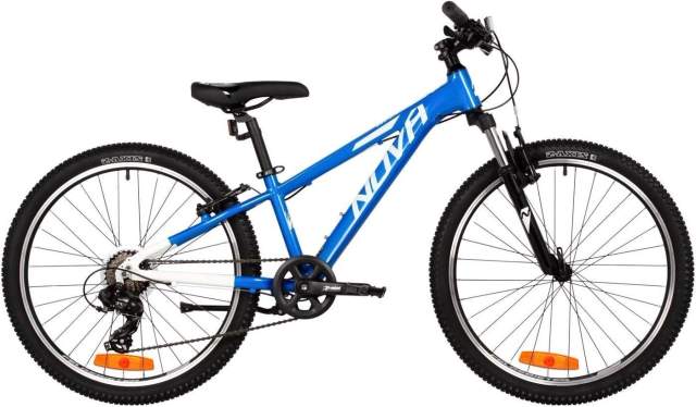 Велосипед Novatrack Extreme 24 р.13 2025 24AHV.EXTREME.11BL5 (синий/белый)