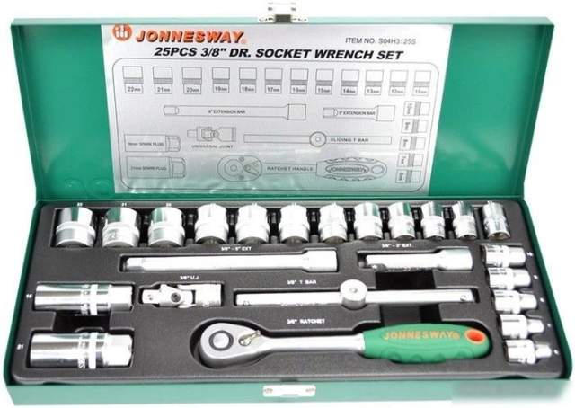 Универсальный набор инструментов Jonnesway S04H3125S (24 предмета)