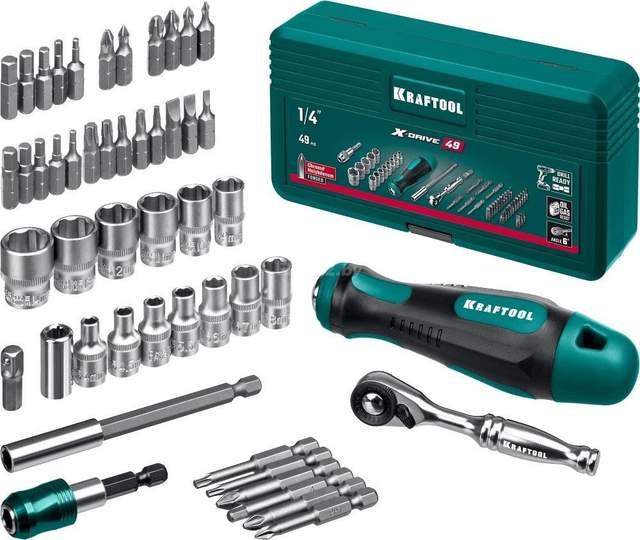 KRAFTOOL X-Drive 25816 (49 шт)