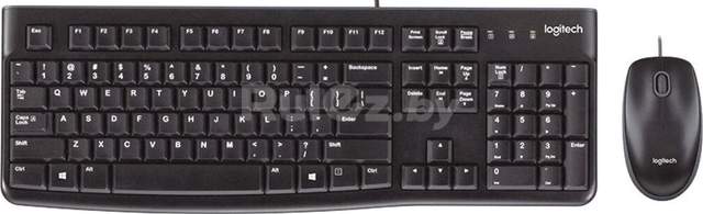 Офисный набор Logitech MK120 (нет кириллицы) Logitech MK120 920-002589 (нет кириллицы)