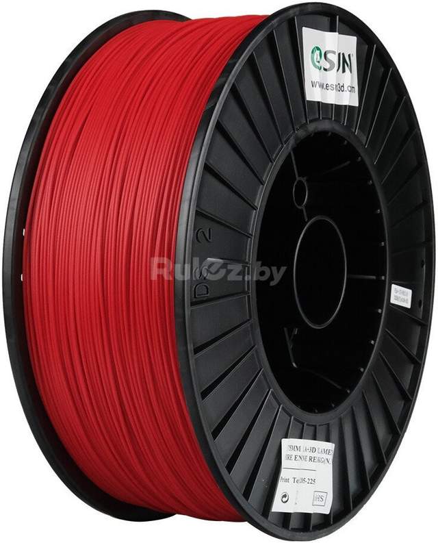 Филамент eSUN PLA+ PLA+175O-FR3B1 (1.75 мм, 3 кг, огненно-красный)