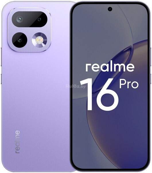 Телефон Realme 16 Pro 5G 12GB/512GB международная версия (сиреневый)