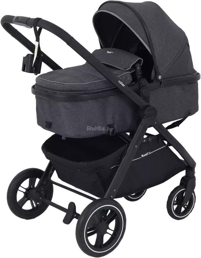 Универсальная коляска Rant Basic Roller RA161 (2 в 1, grey)