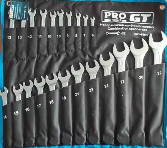 Набор ключей PRO Startul PRO-81022 (22 предмета)