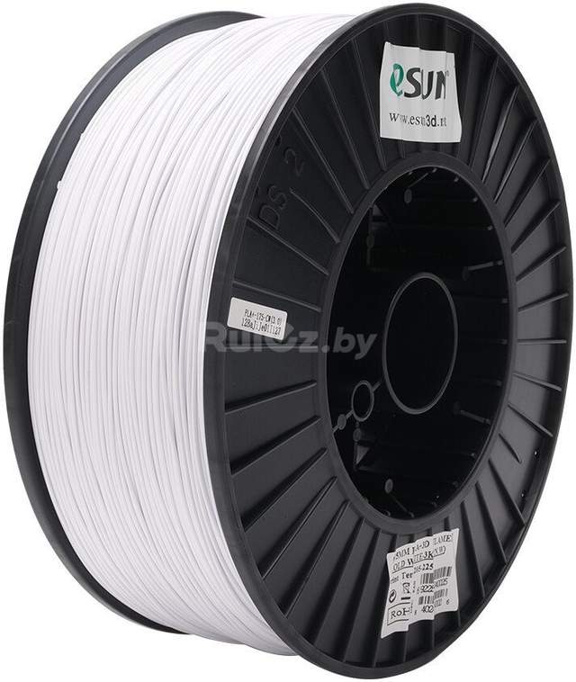 Филамент eSUN PLA+ PLA+285C-W3B1 (2.85 мм, 3 кг, холодно-белый)