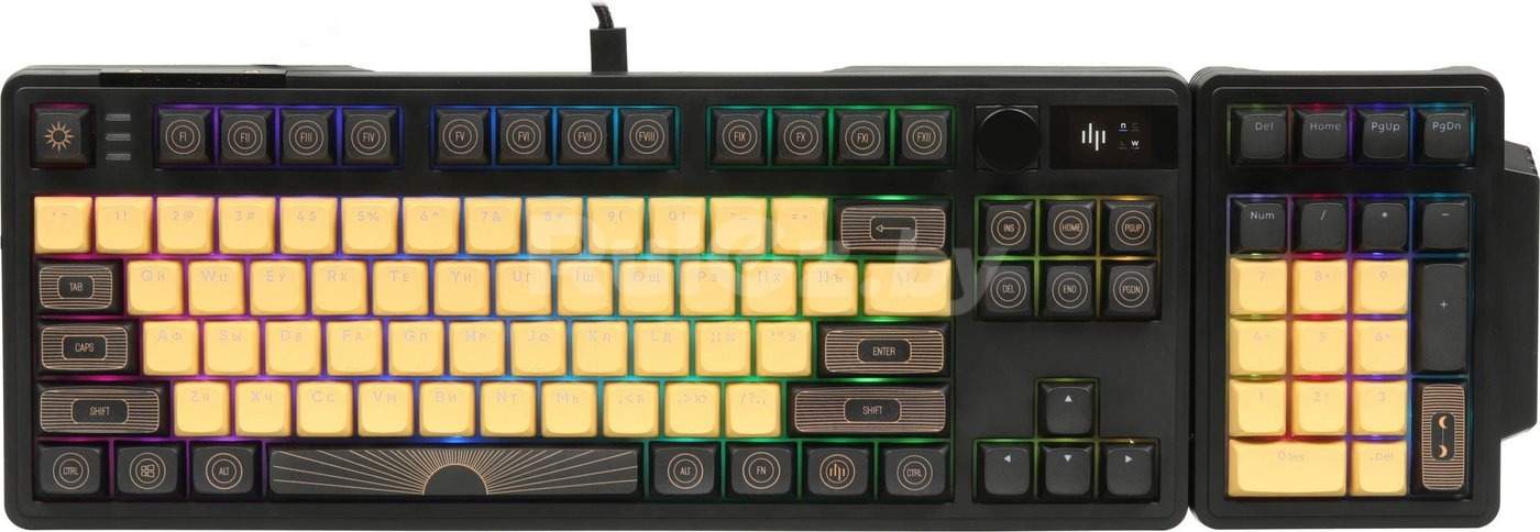 Клавиатура Dark Project KD87A+Numpad (G3ms Moonstone Switch, черный)
