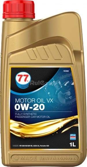 Моторное масло 77 Lubricants VX 0W-20 1л
