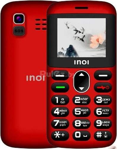 Телефон Inoi 148 Senior 4G (красный)