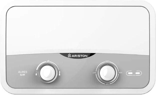 Проточный электрический водонагреватель кран+душ Ariston Aures SF 5.5 COM