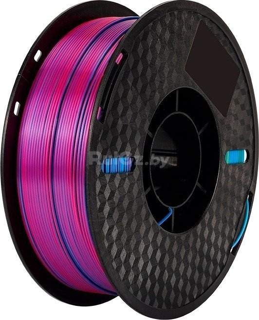 Пластик Kingroon PLA Tri Color Silk 1.75мм NSC030 (1кг, Golden/Purple/Red/Blue)