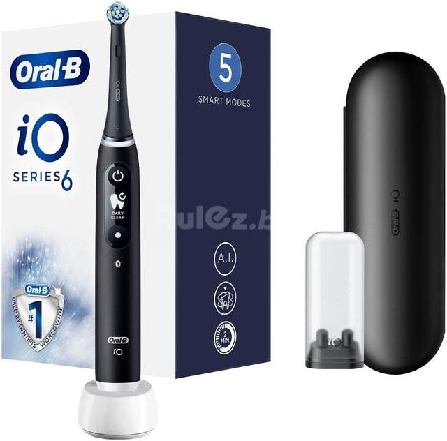 Электрическая зубная щетка Oral-B iO 6 (black lava)