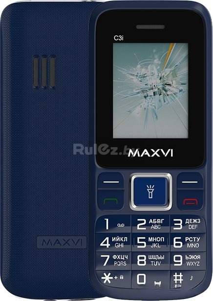 Мобильный телефон Maxvi C3i (маренго)