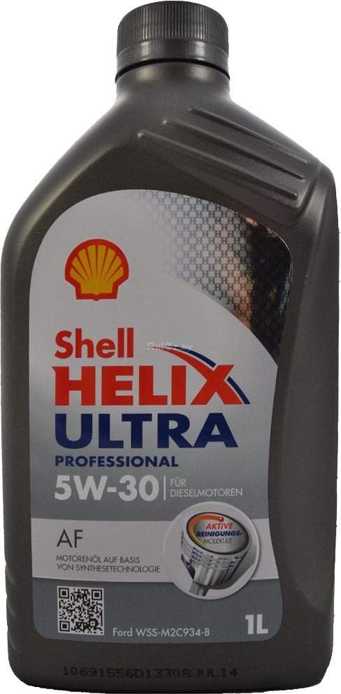 Моторное масло Shell Helix Ultra Professional AF 5W-30 1л