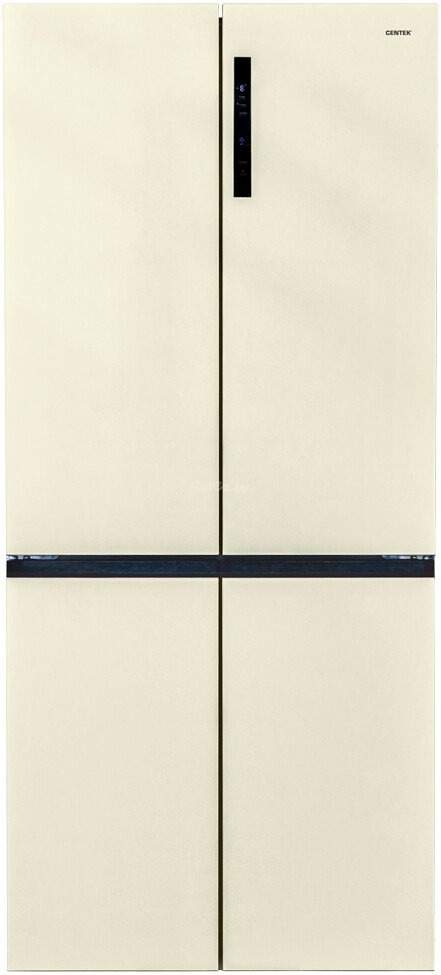 Четырёхдверный холодильник CENTEK CT-1746 Beige