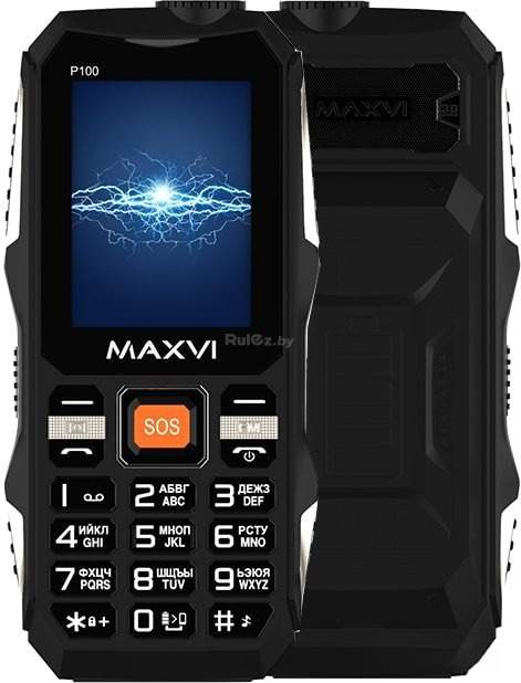 Мобильный телефон Maxvi P100 (черный)