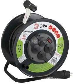 Удлинитель ЭРА RMx-4es-3x2.5-20m-IP44(KG) Б0043057